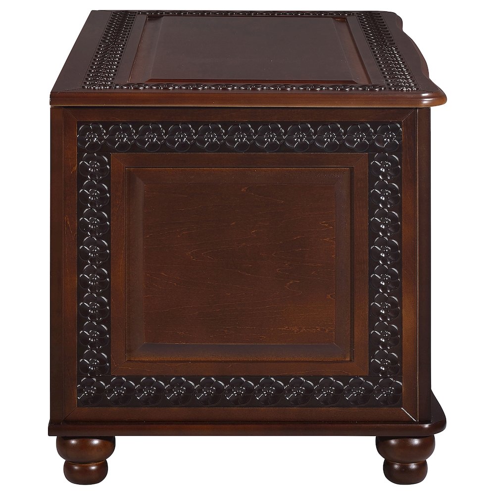 Deep Tobacco Cedar Chest. Picture 11