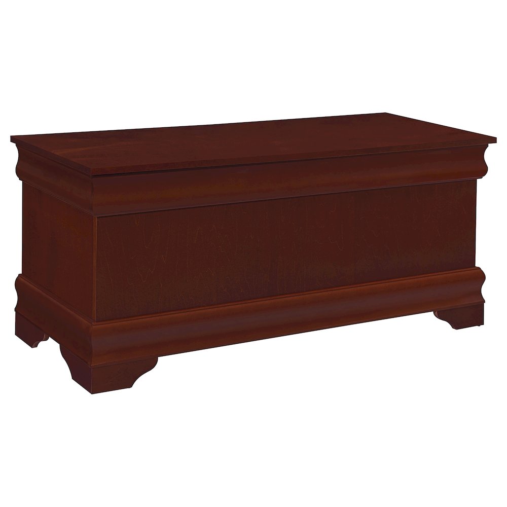 Warm Brown Cedar Chest. Picture 1