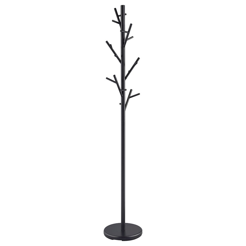 Contemporary Black Coat Rack. Picture 3