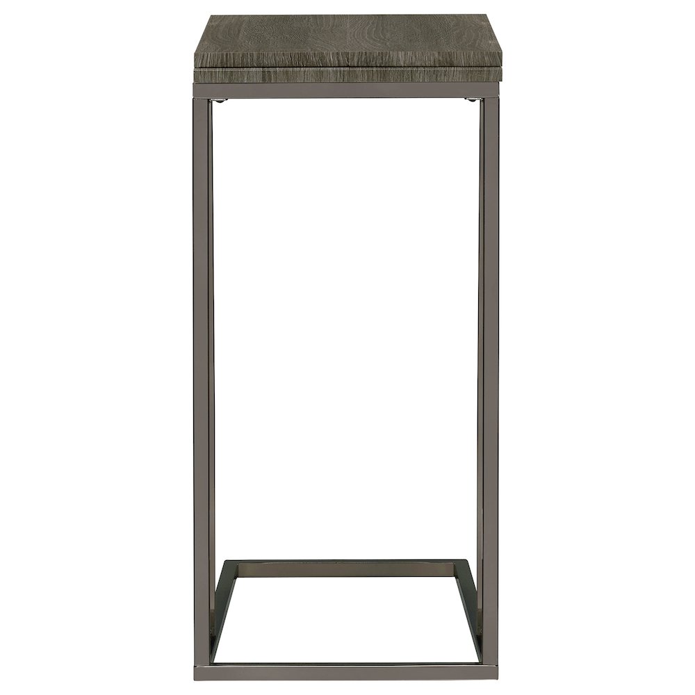 Wood and Metal Snack Table. Picture 10