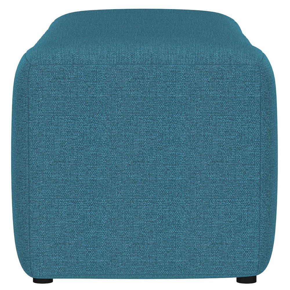 Channel Tufted Accent Bench. Picture 5