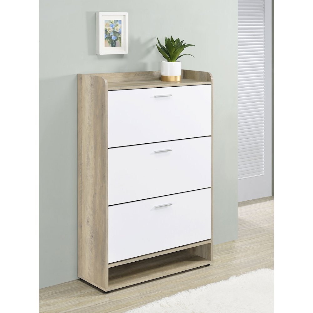3-tier Shoe Storage Cabinet. Picture 2