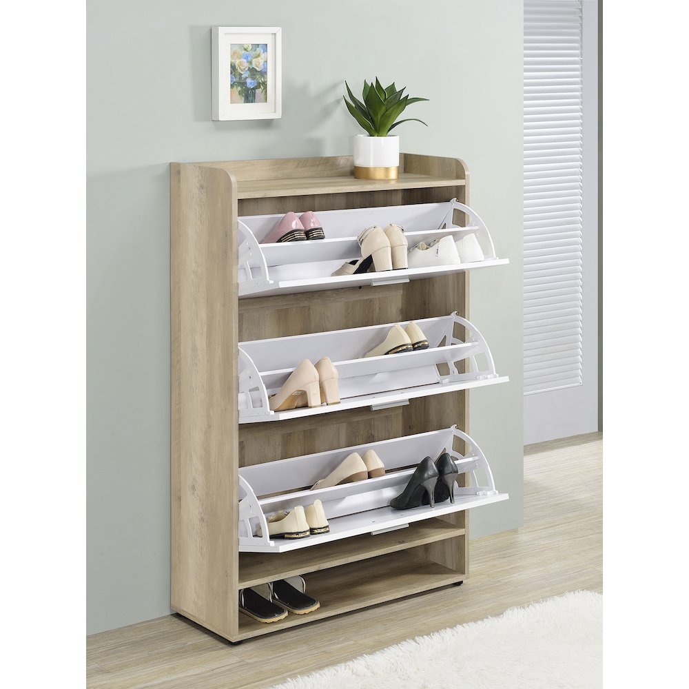 3-tier Shoe Storage Cabinet. Picture 3