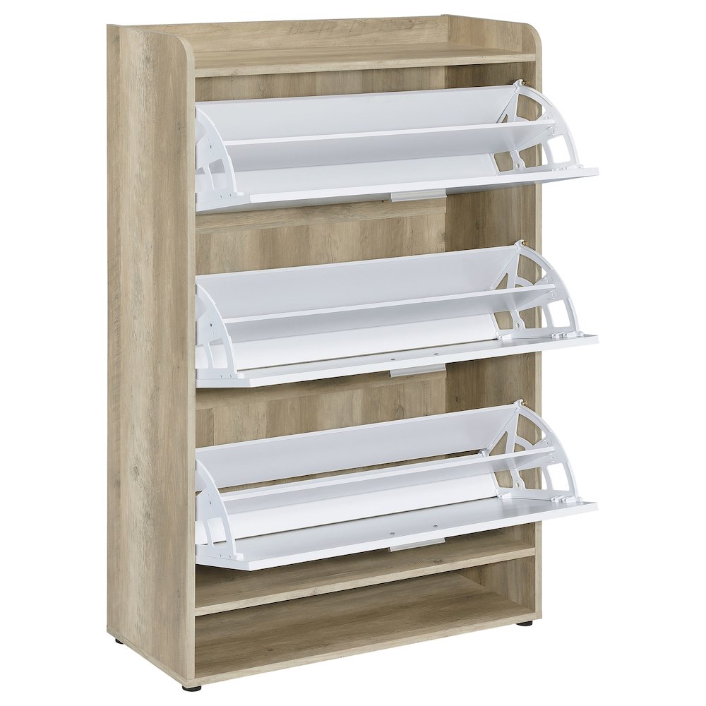 3-tier Shoe Storage Cabinet. Picture 4