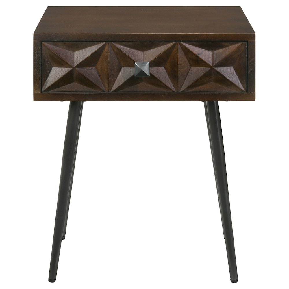 Rectangular Top 1-Drawer Accent Table. Picture 4