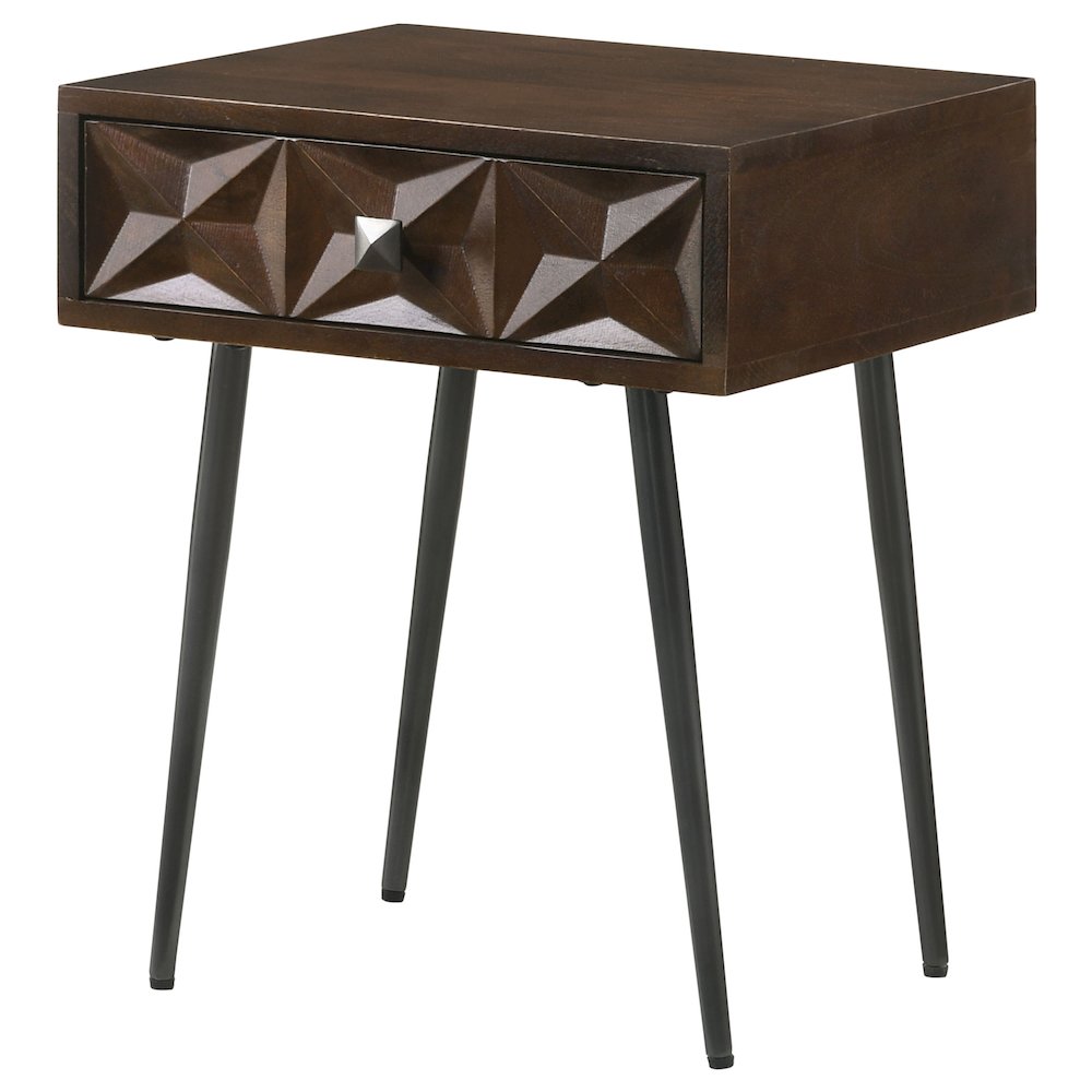 Rectangular Top 1-Drawer Accent Table. Picture 5