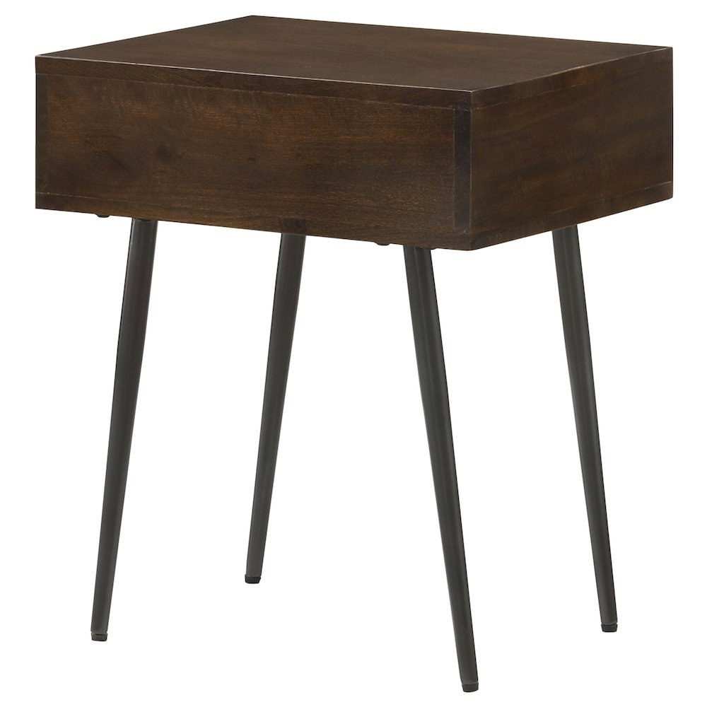 Rectangular Top 1-Drawer Accent Table. Picture 8