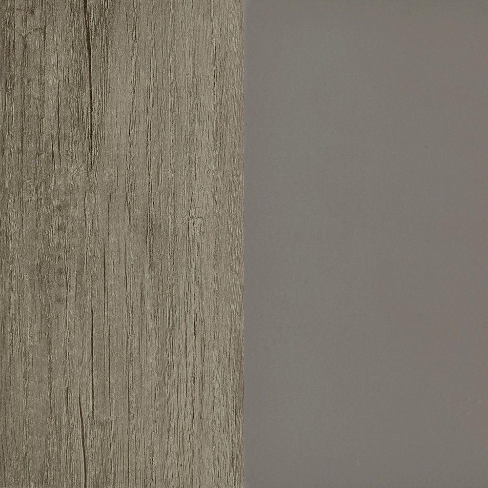 Grey Driftwood and Light Grey 4-panel Folding Screen. Picture 7