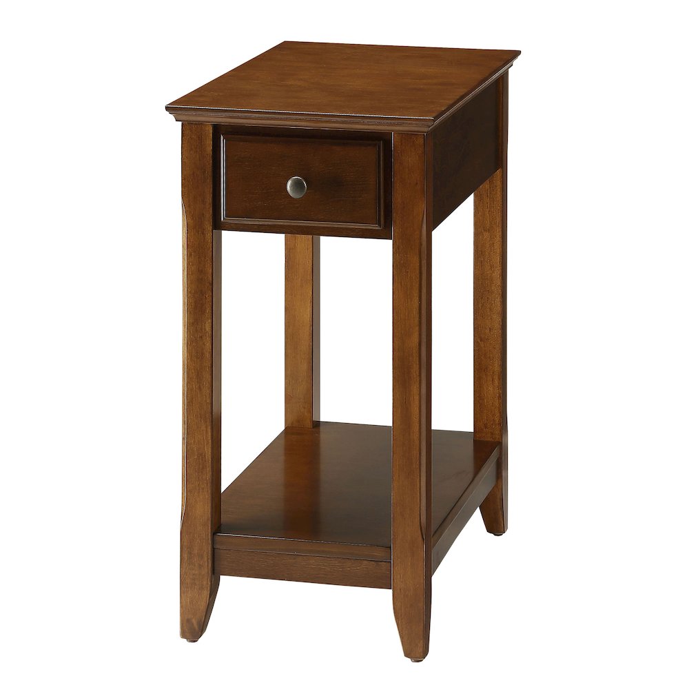 Accent Table with Bottom Shelf. Picture 1