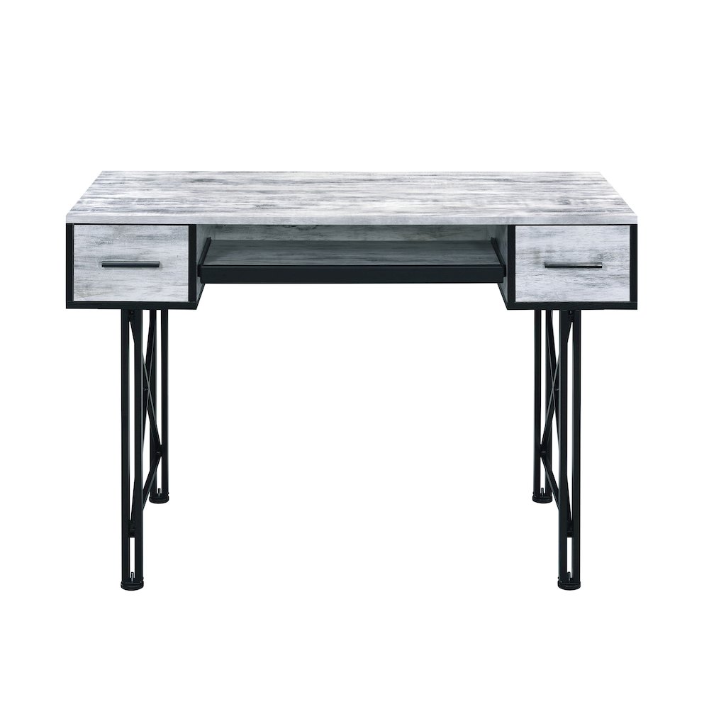 Computer Desk with Keyboard Tray. Picture 2