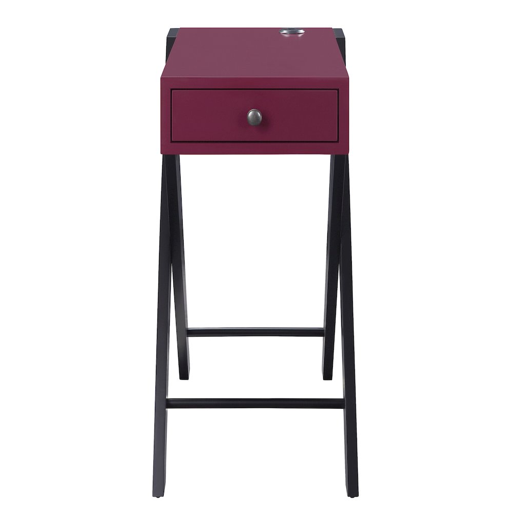 Side Table with USB Ports. Picture 3