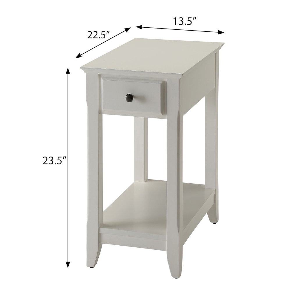 Accent Table with Bottom Shelf. Picture 3