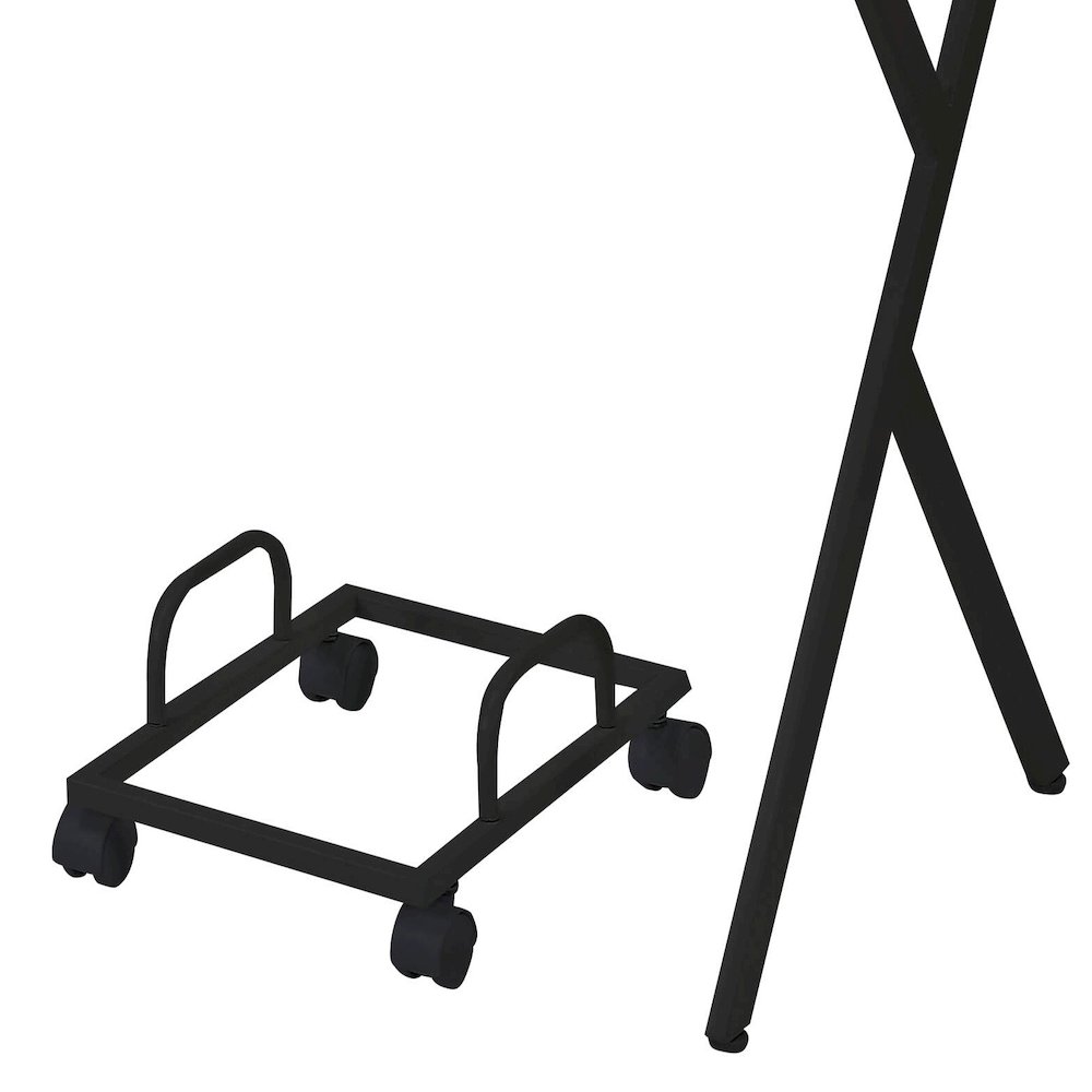 L-shaped Computer Desk with CPU Holder. Picture 4