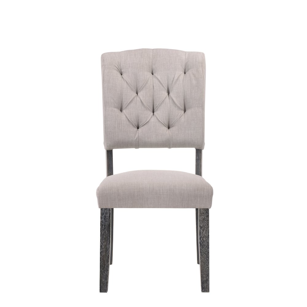 Tufted Back Side Chairs (Set of 2). Picture 1