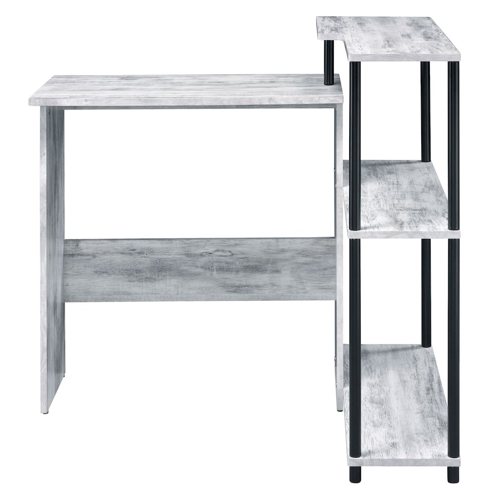 Office Desk with Bookshelf. Picture 2