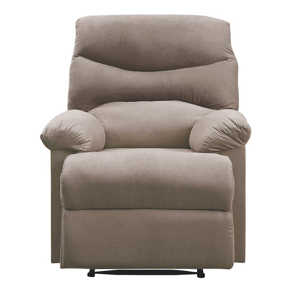 Pillow Top Arms Recliner with Tufted Back. Picture 1