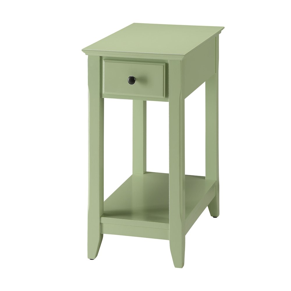 Accent Table with Bottom Shelf. Picture 1