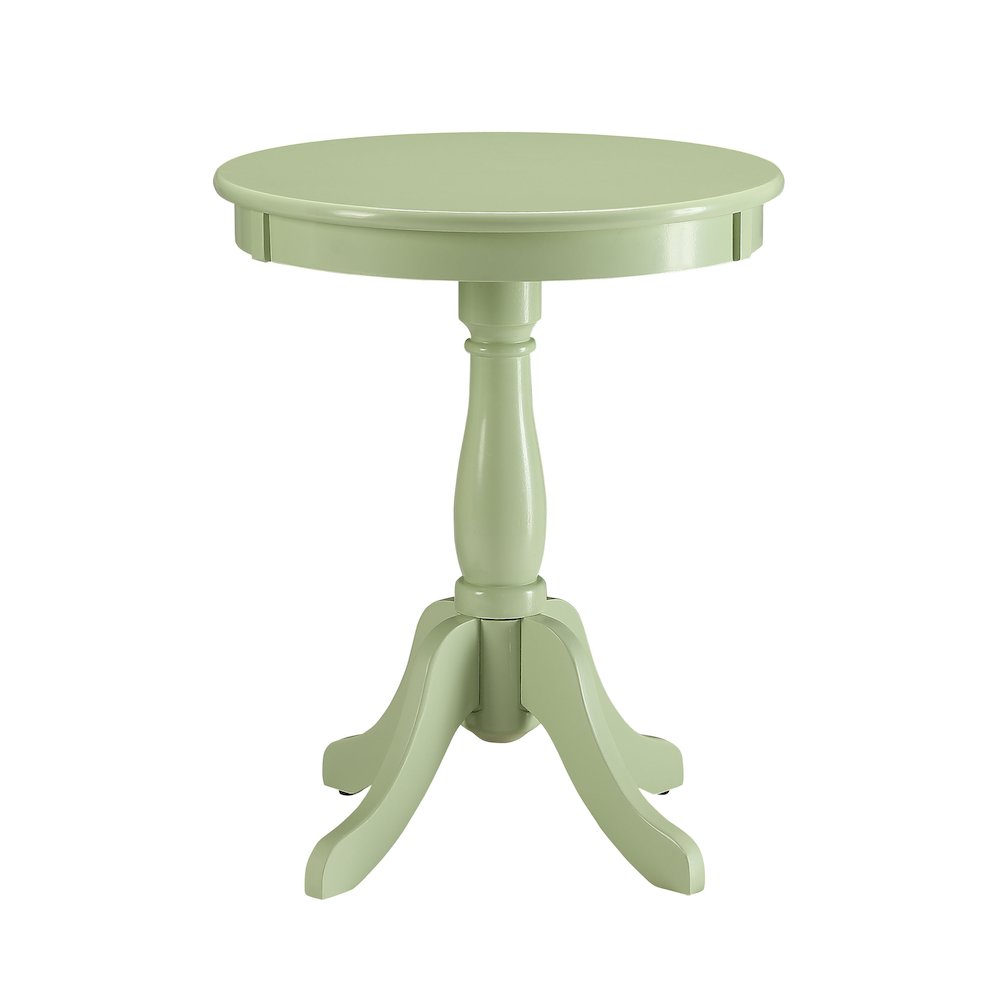 Side Table with Turned Pedestal. Picture 1
