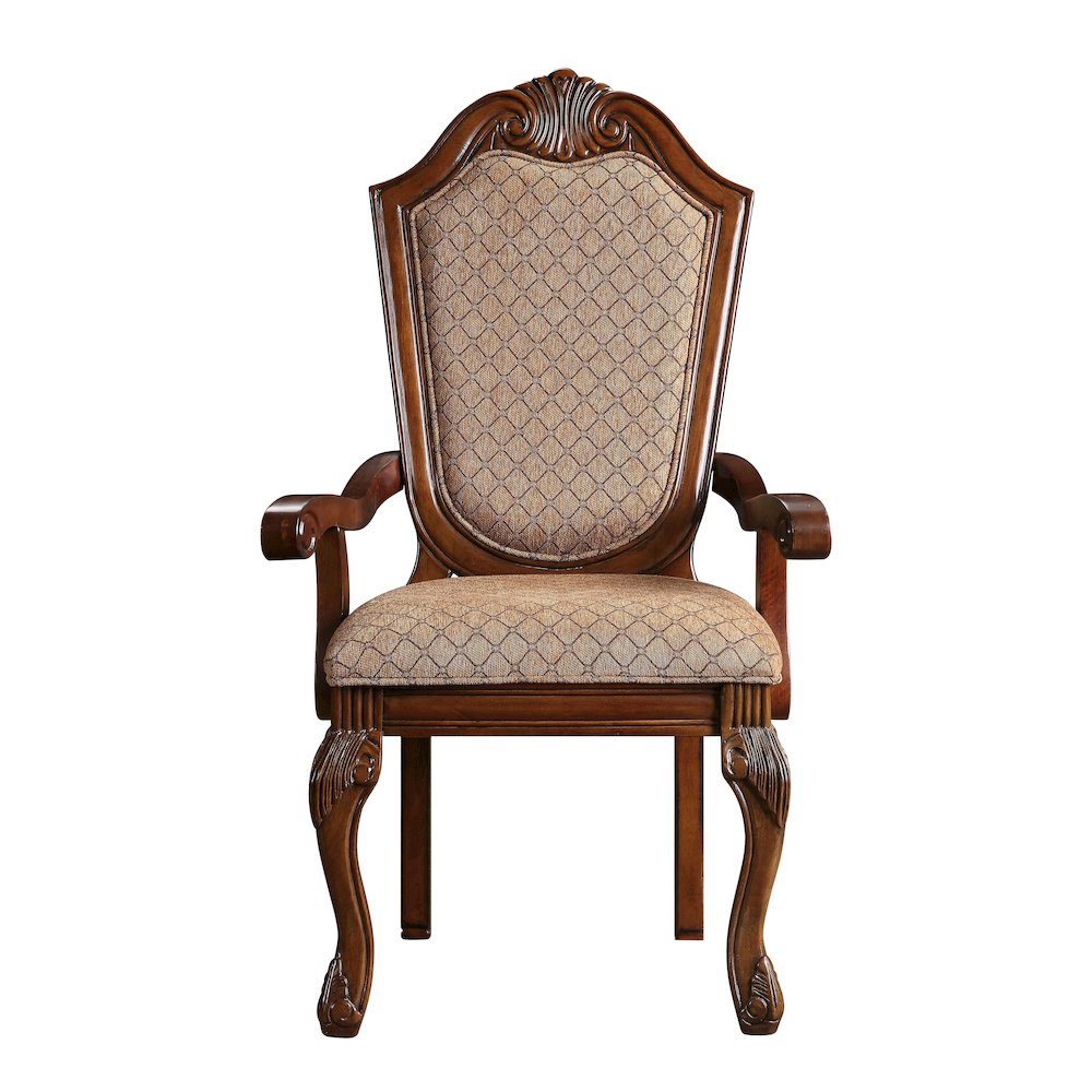 Arm Chairs with Arched Backrest (Set of 2). Picture 2