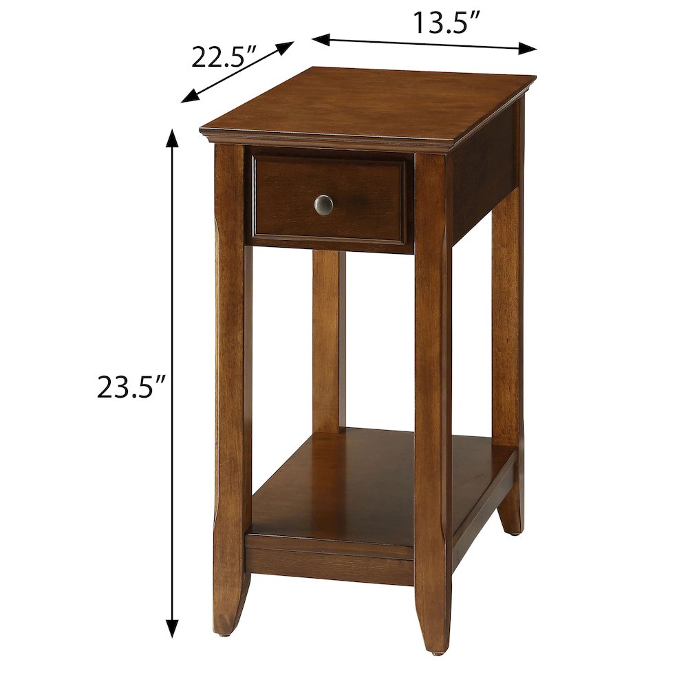 Accent Table with Bottom Shelf. Picture 3
