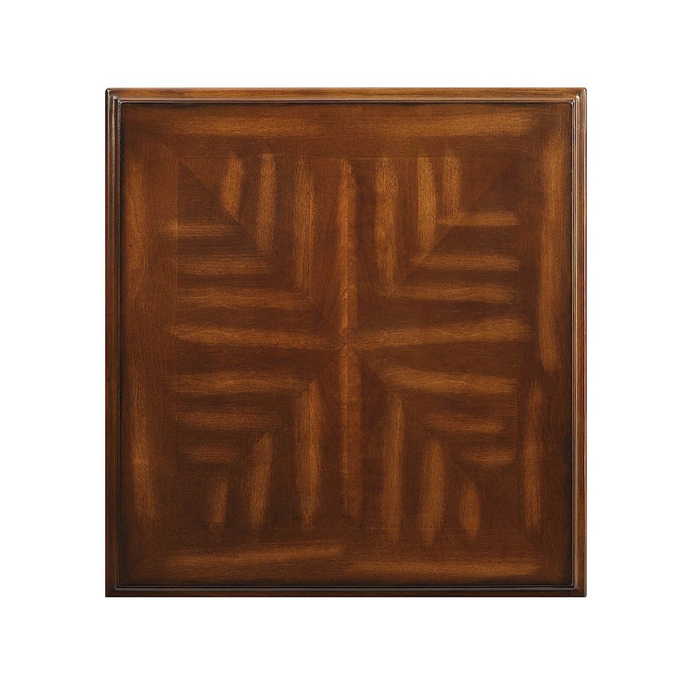 Walnut End Table with 2-drawer. Picture 5