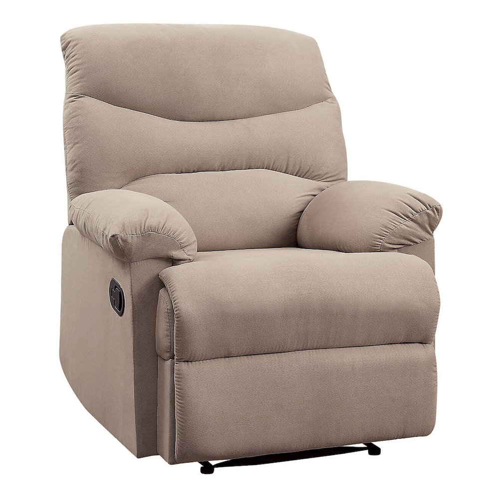 Pillow Top Arms Recliner with Tufted Back. Picture 1