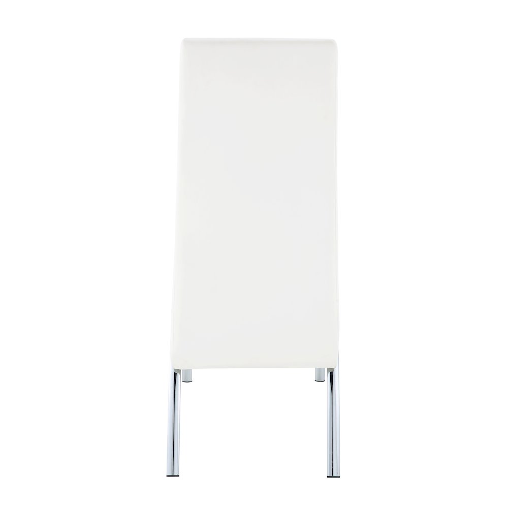 Armless Solid Back Side Chair (Set of 2). Picture 4