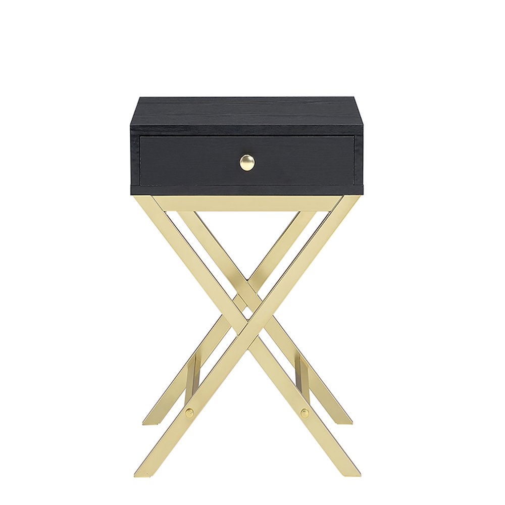 1-Drawer Rectangular Accent Table. Picture 2