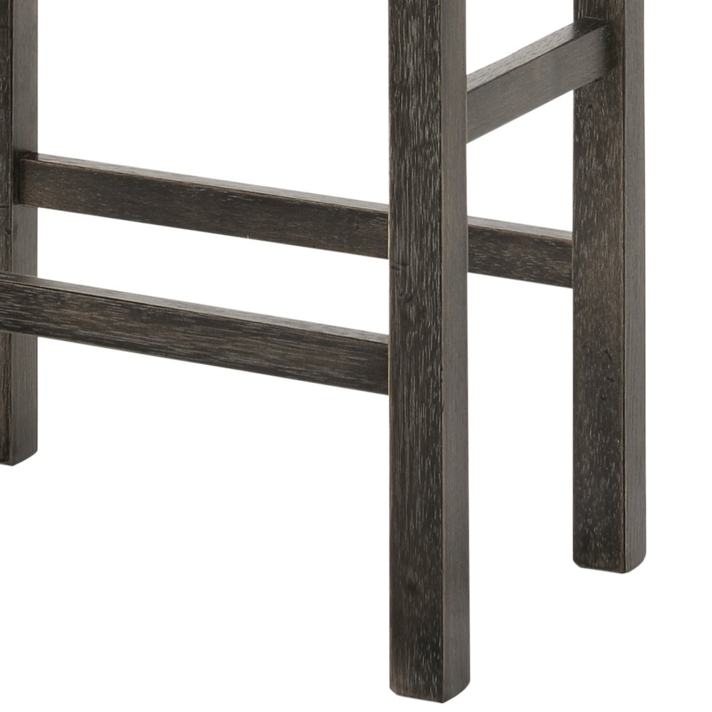 Counter Height Stools (Set of 2) with Nailhead-Trim. Picture 5
