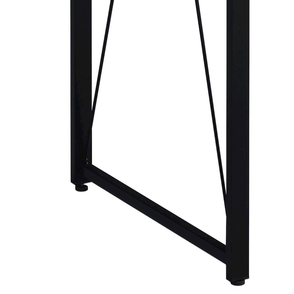 35.5" Writing Desk with Metal Sled Base. Picture 4