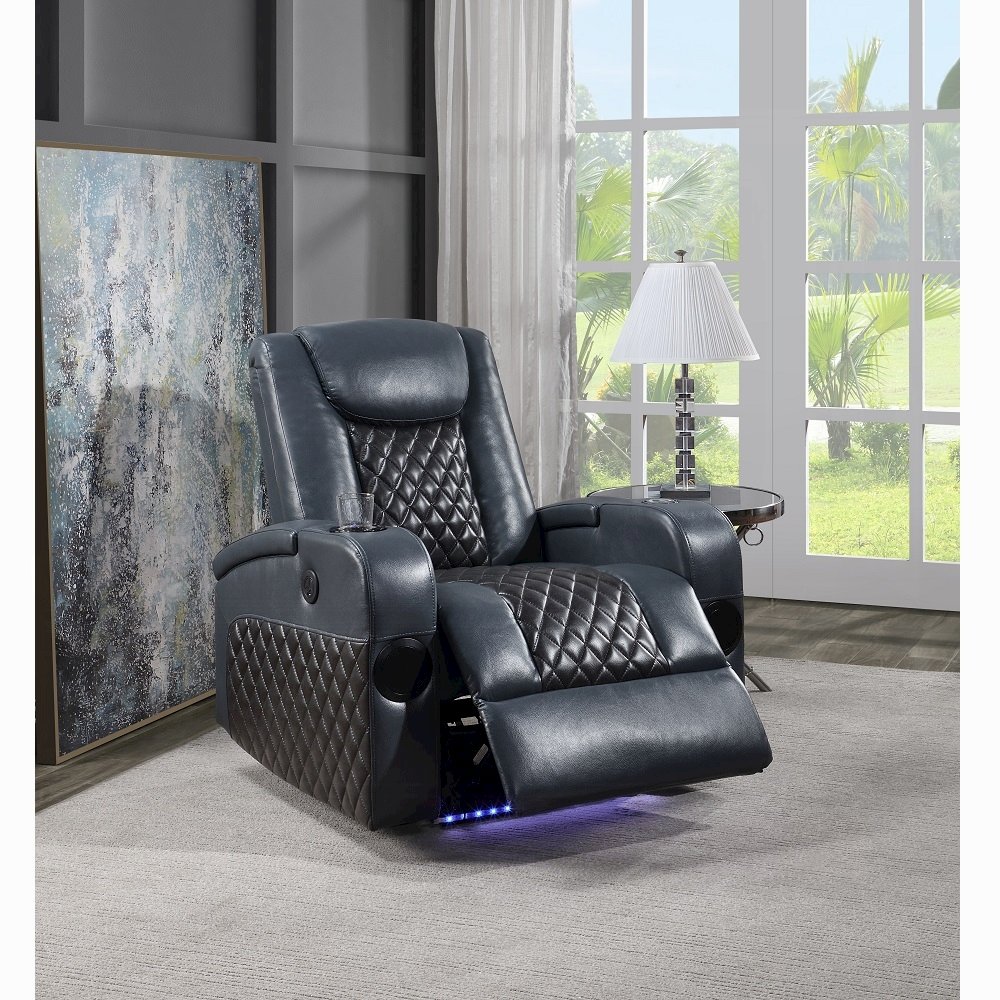 Power Motion Recliner with Cupholder. Picture 5