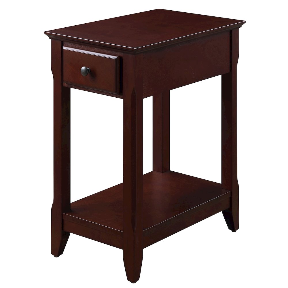 Accent Table with Bottom Shelf. Picture 1