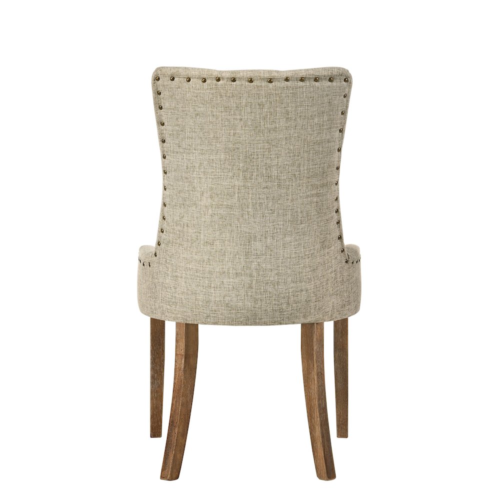 Tufted Back Parson Chairs (Set of 2). Picture 4
