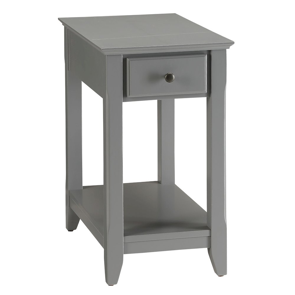 Accent Table with Bottom Shelf. Picture 1