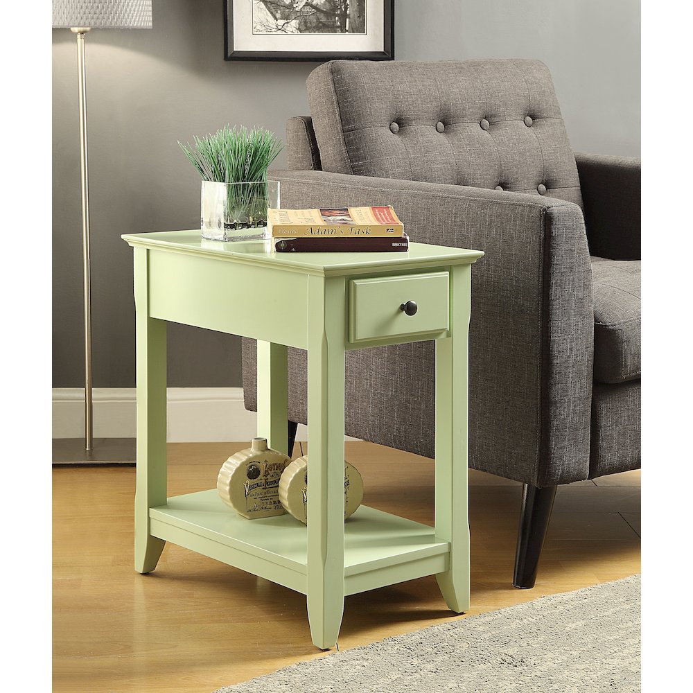 Accent Table with Bottom Shelf. Picture 4