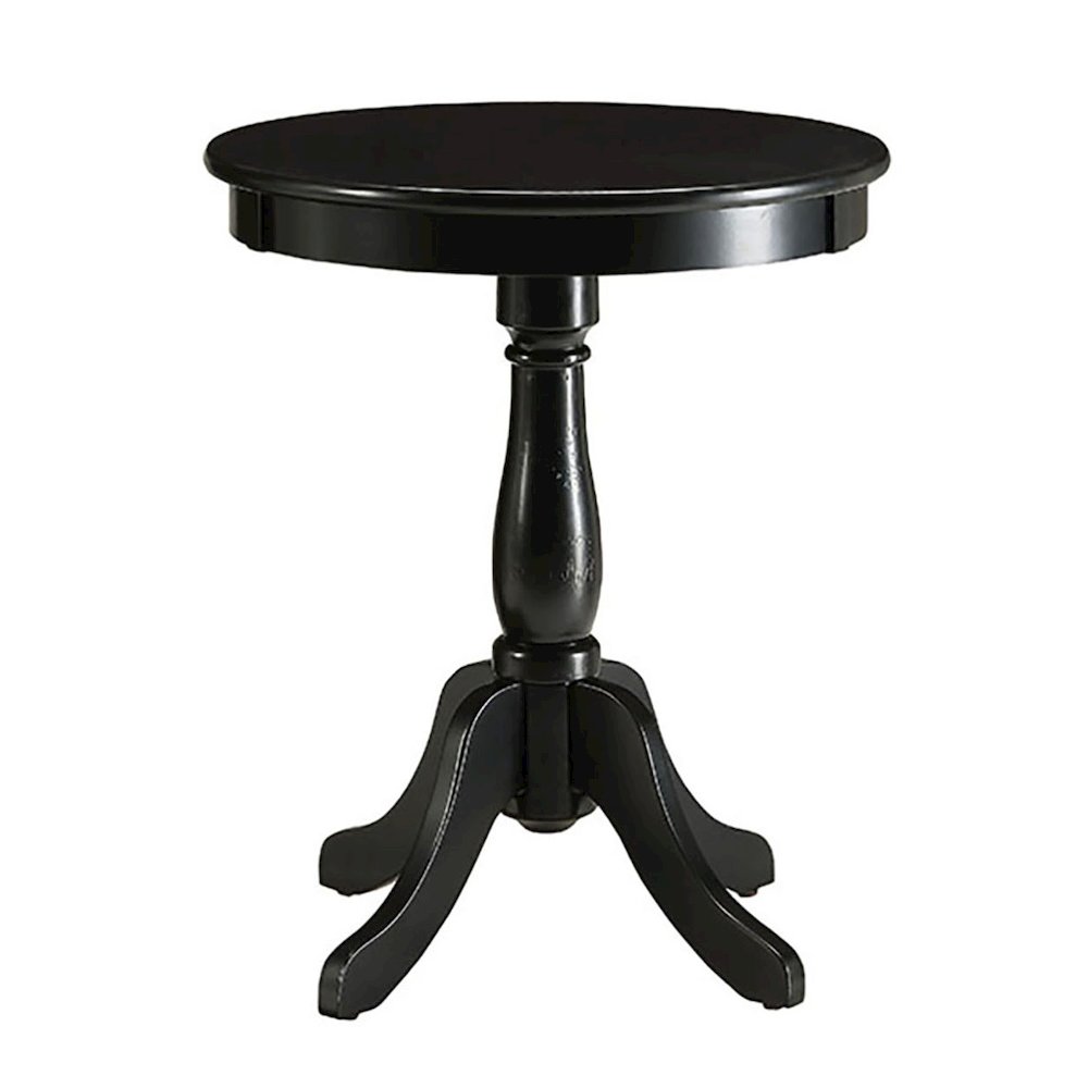 Side Table with Turned Pedestal. Picture 1