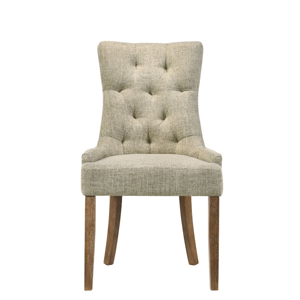 Tufted Back Parson Chairs (Set of 2). Picture 2