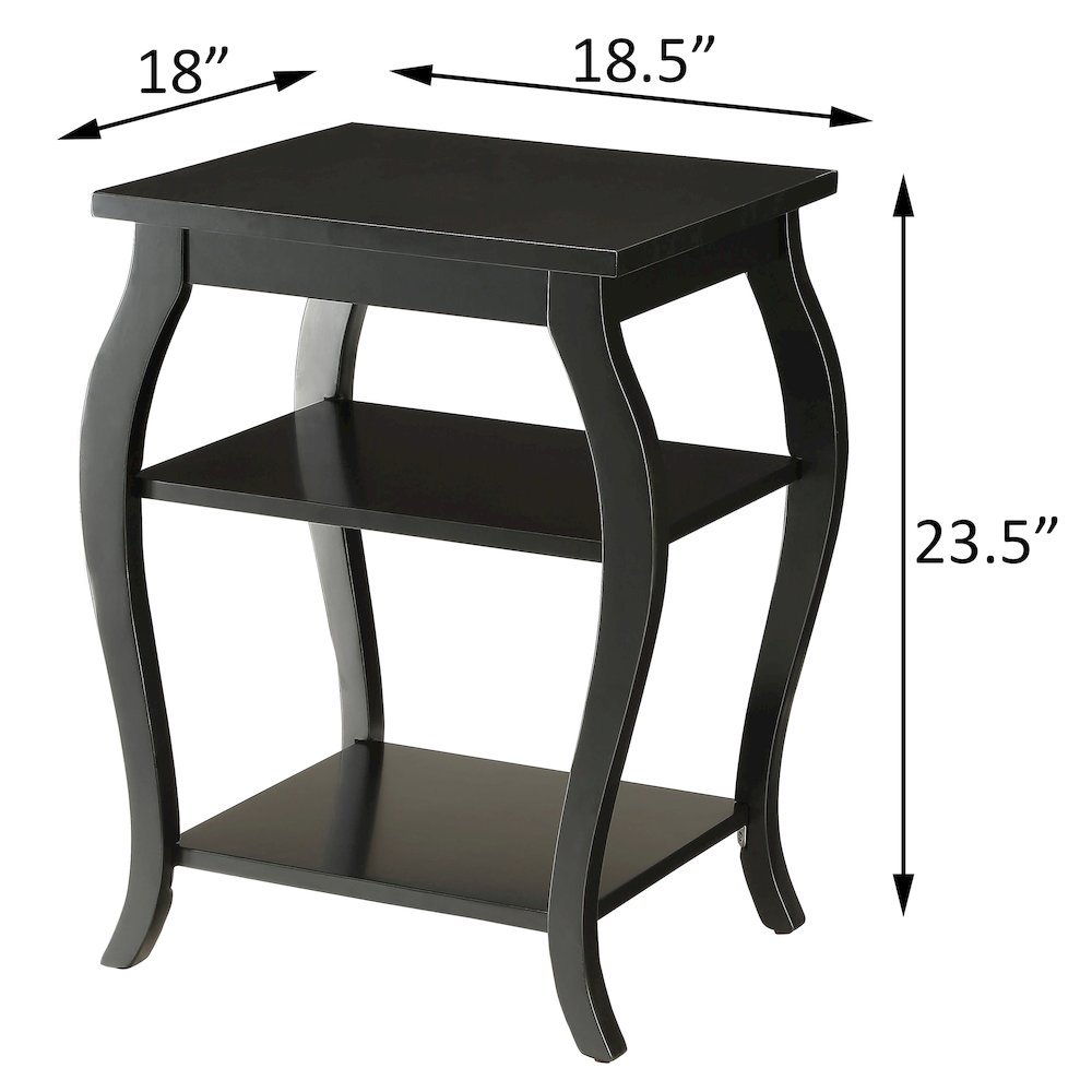2-shelf End Table. Picture 3