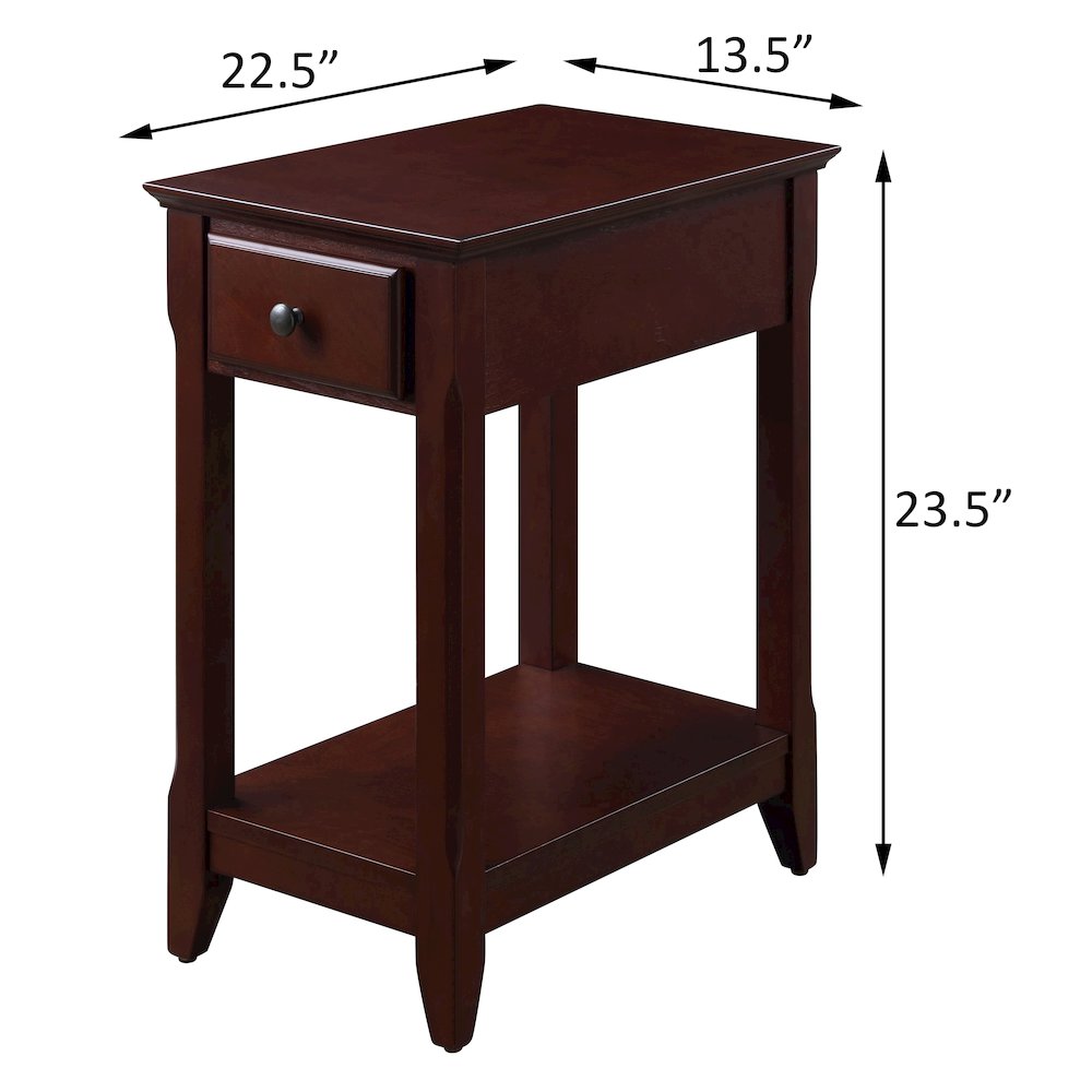 Accent Table with Bottom Shelf. Picture 3