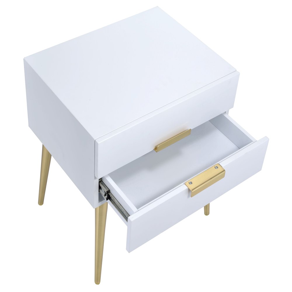 Side Table with 2 Drawer. Picture 3