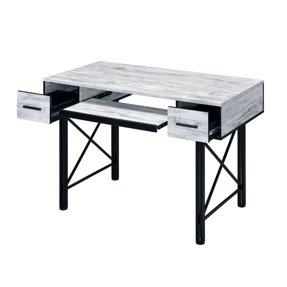 Computer Desk with Keyboard Tray. Picture 3