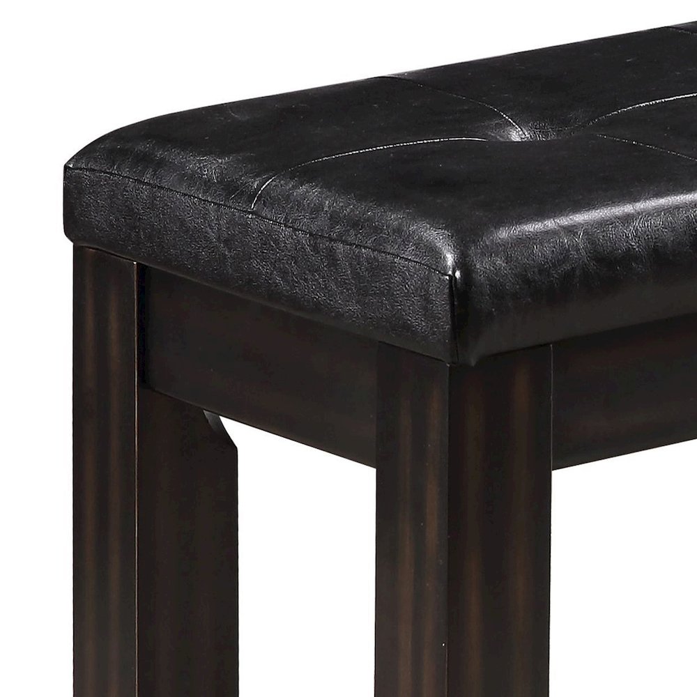 Bench with Tufted Cushion. Picture 3