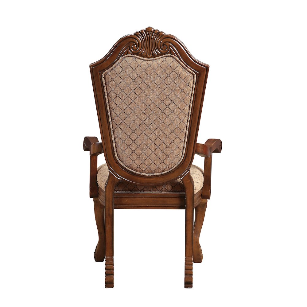 Arm Chairs with Arched Backrest (Set of 2). Picture 4