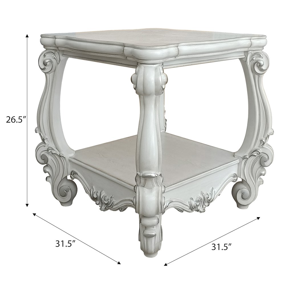 End Table with Bottom Shelf. Picture 3