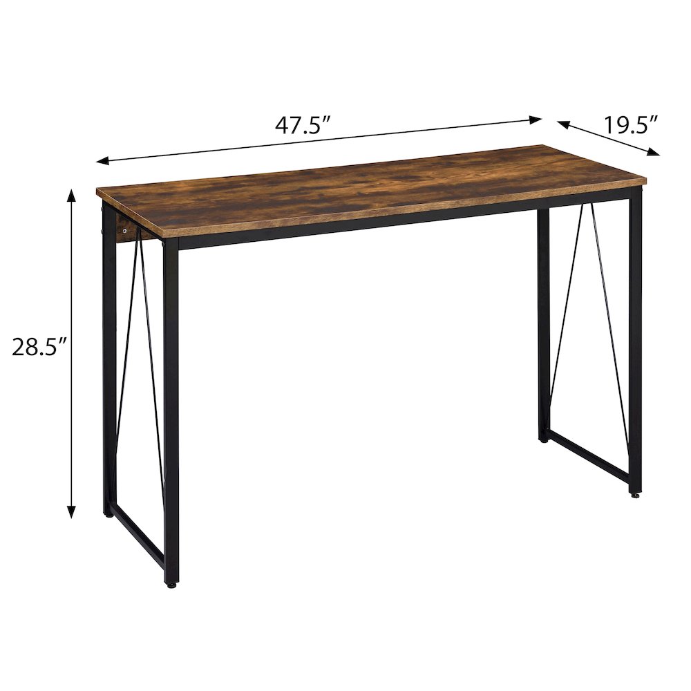 47.5" Writing Desk with Metal Sled Base. Picture 5