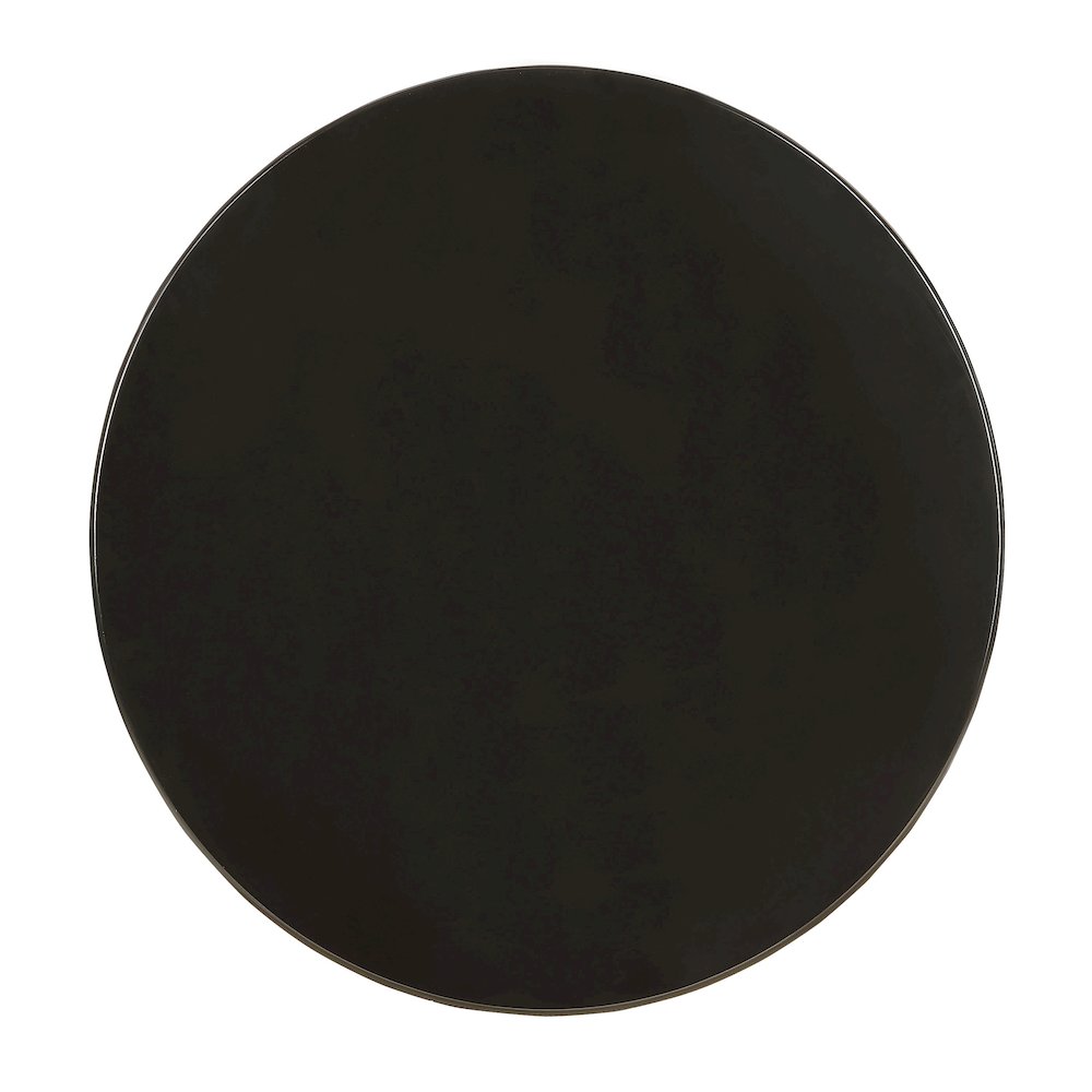 Round Wooden Side Table. Picture 2