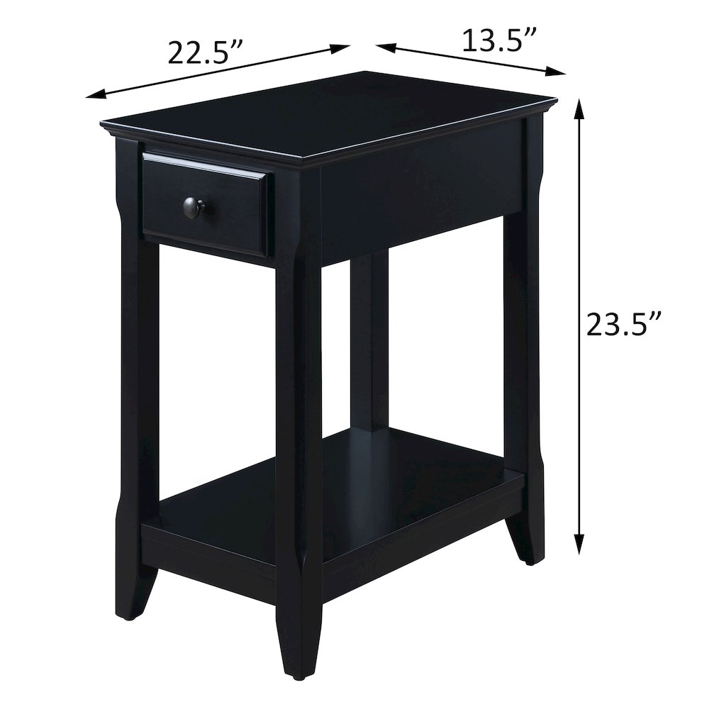 Accent Table with Bottom Shelf. Picture 3