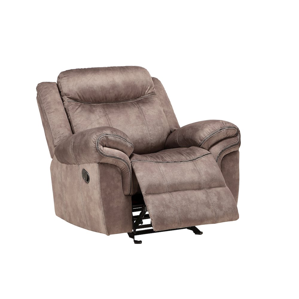 May Pillow Top Arms Glider Recliner. Picture 3