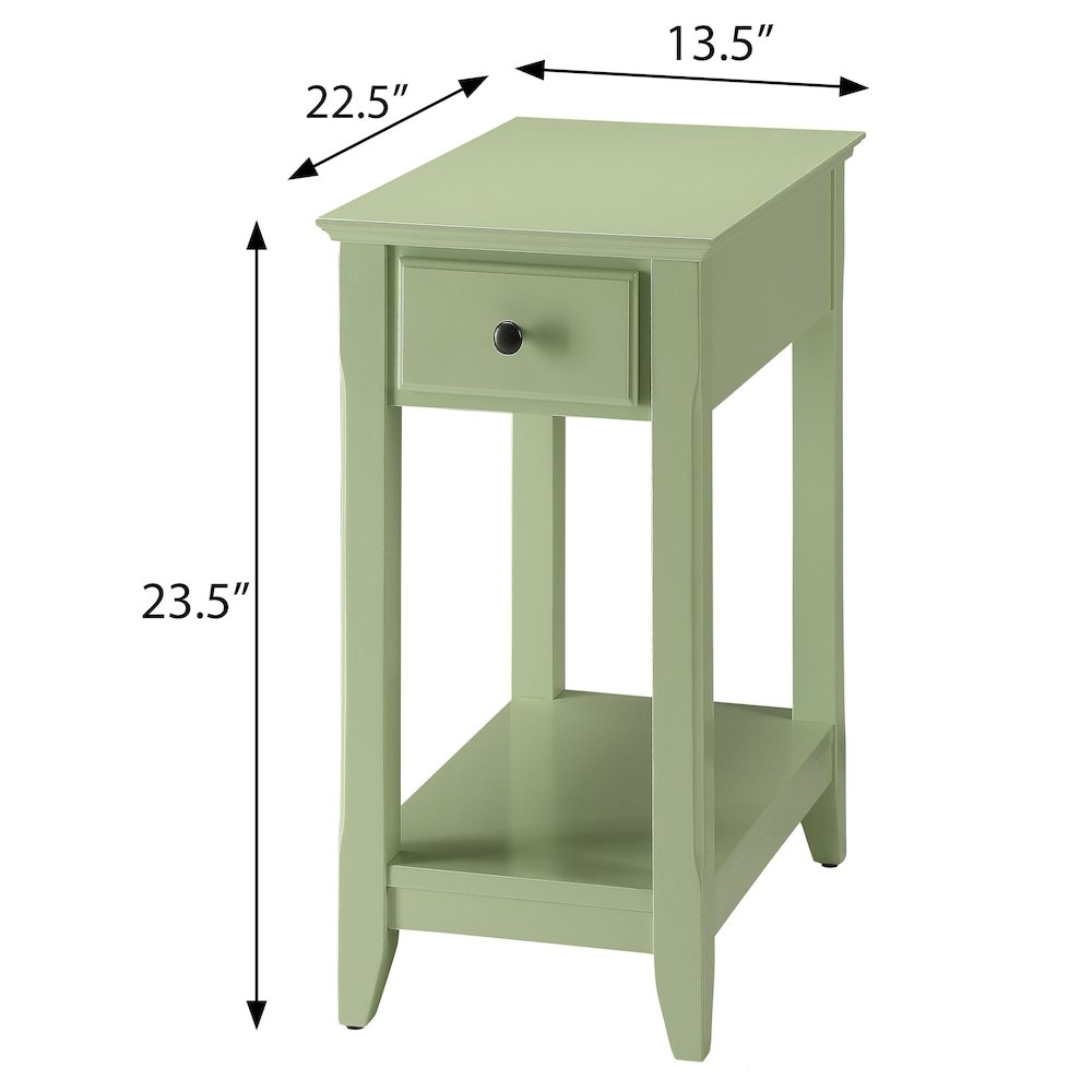 Accent Table with Bottom Shelf. Picture 3