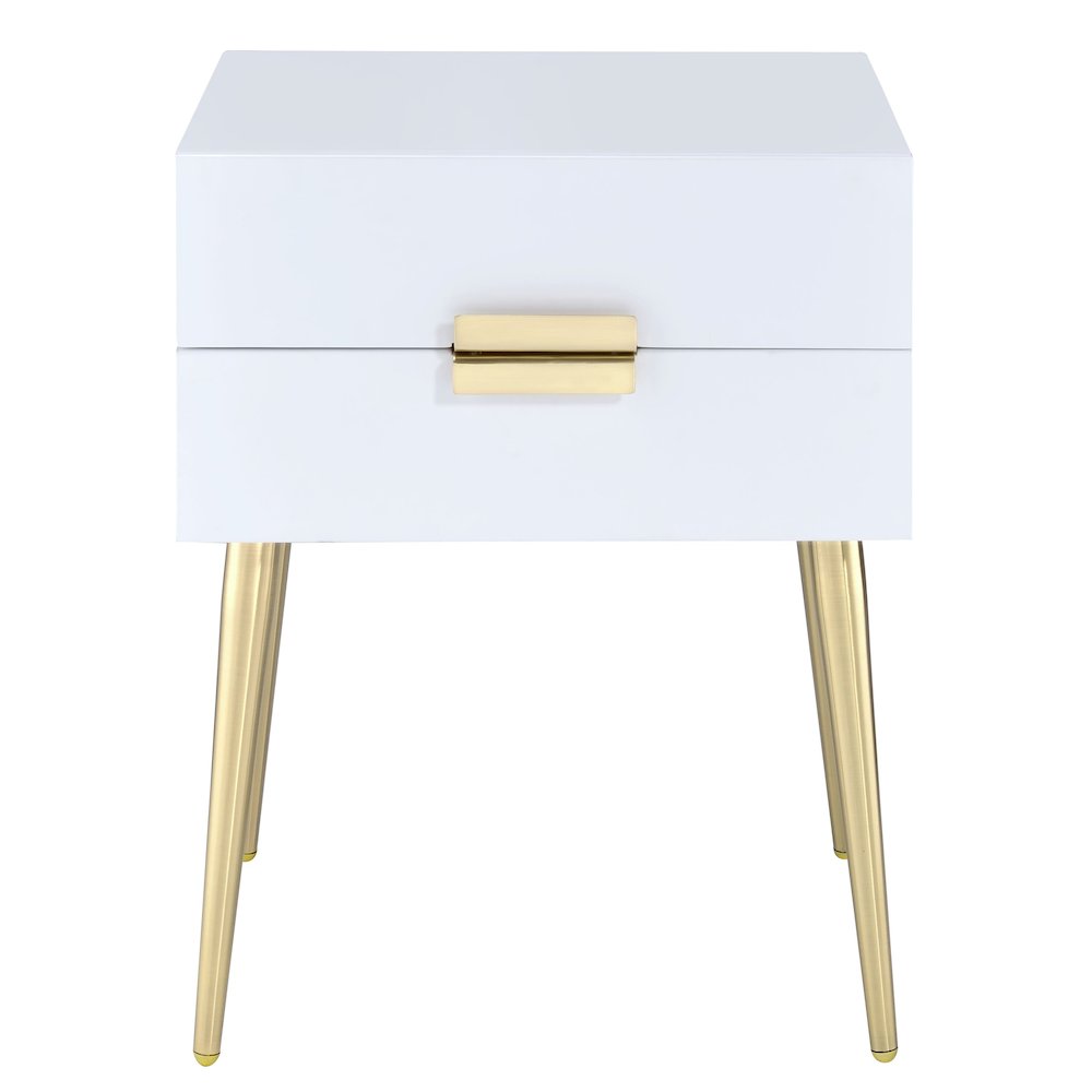 Side Table with 2 Drawer. Picture 2